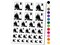 Dragon Flying Over Medieval Castle Temporary Tattoo Water Resistant Fake Body Art Set Collection